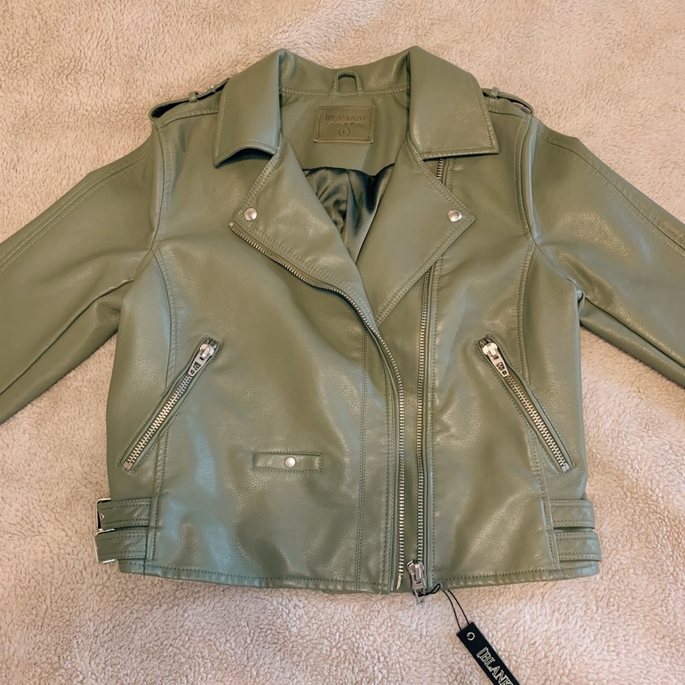 Blank NYC Matcha Vegan Leather Jacket